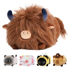 Vache Highland Kawaii Oreiller Doux 20CMOreiller Mignon Câlin pour Enfants 3 ...