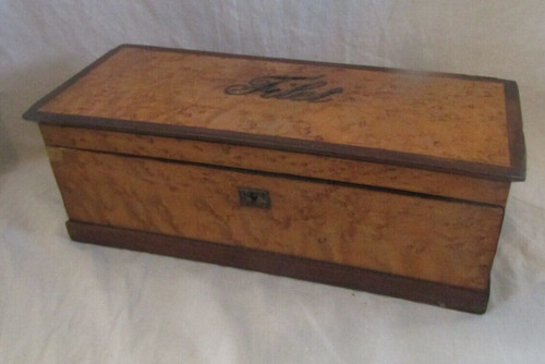 Boite gants ancienne - a,