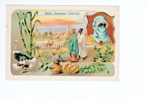 Chromo soudan afrique notre - soudan,