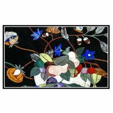 91.4cm x 61cm Noir Marbre