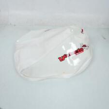 Housse de selle Victoria Bull pour scooter MBK 50 Booster Avant 2003 Blanc