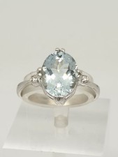 Bague en or Blanc 18 KT 750