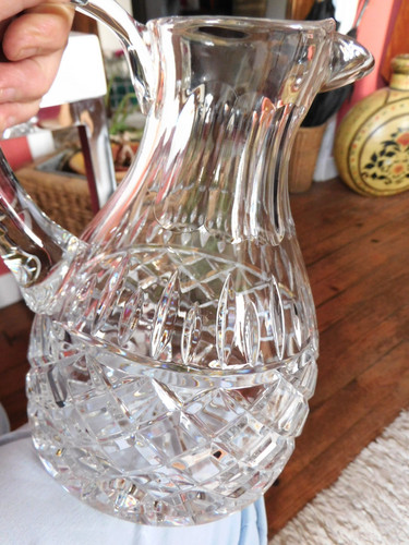 Pichet broc eau - a, cristal