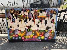 Grand tableau peinture