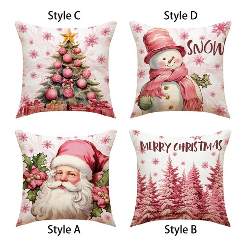 Housse coussin noël - coussin, de