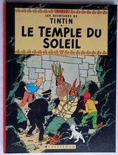 Album BD TINTIN Le temple du