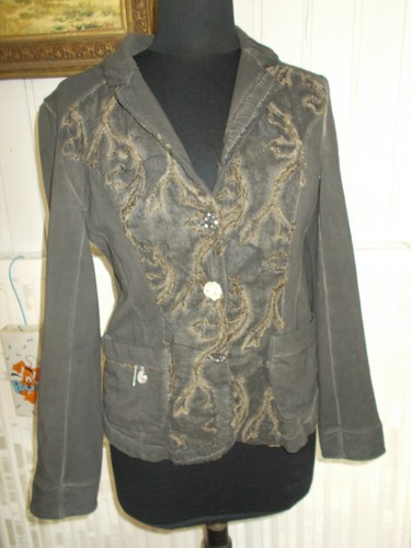 Veste blazer marron - marron, vieilli