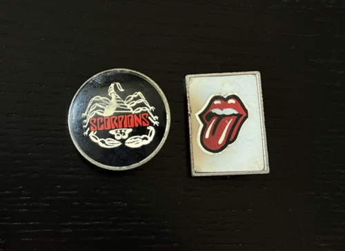 Badges pins rolling stones - pins,