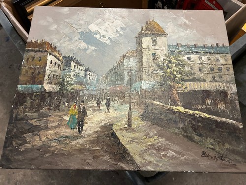 Huile sur toile paris - toile,