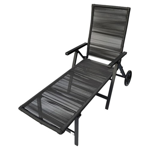 Chaise longue jardin rope - chaise,