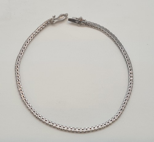 Rivière blanc 14 carats - en,