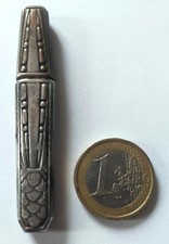 Porte-aiguille ART DECO - 1920 / 1930 – métal argenté - ancienne mercerie