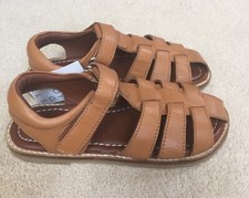 Sandales marron unisexes pour