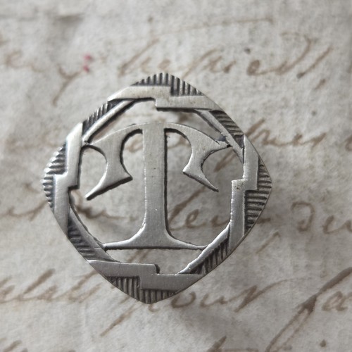 Monogramme lettre métal - lettre,