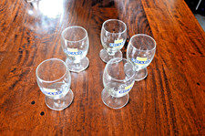 5 verres ballon Ricard décor