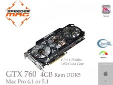  GTX 760 4GB DDR5 Apple Mac Pro, Bootscreen Metal Monterey  Sequoia Metal   680