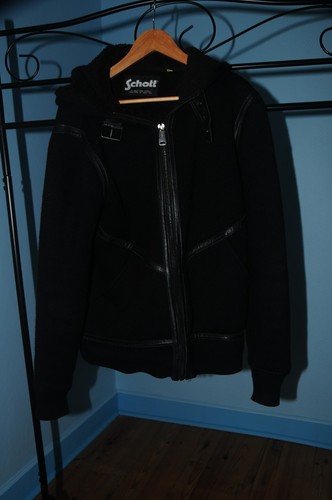 Blouson schott laine cuir - schott,
