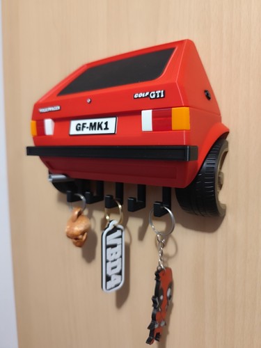 Porte clés mural - porte, volkswagen