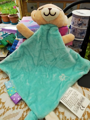 Doudou hochet vert eau - hochet, d'eau 
