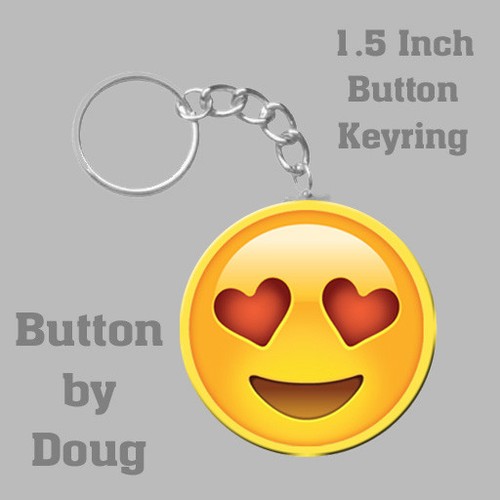 Emoji keyrings you choose the - emoji,