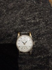 Montre Omega Art Déco Cadran Émaillé Pour Pièces Réparation Boîtier 26mm