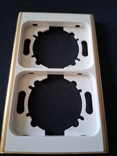 Plaque blanc 2 Postes Vertical