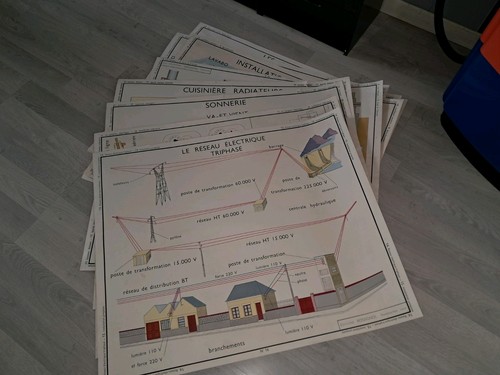 Anciennes cartes affiches - anciennes,