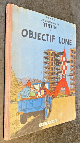 Tintin objectif lune n 2 - lune,