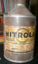 RARE BIDON  ANCIEN HUILE