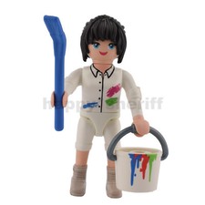 Playmobil Peintre Fille Figurines Mystère Série 24 Fille 70940 NEUF