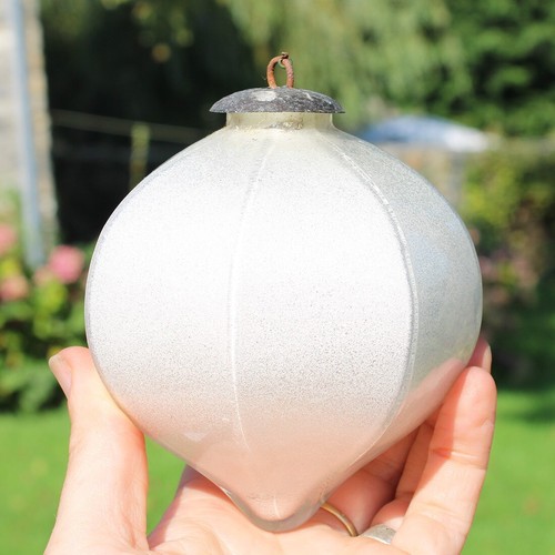 Ancienne boule noël en - ancienne,