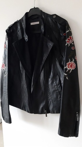 Veste simili cuir - , avec