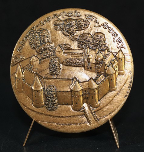 Médaille château - médaille,