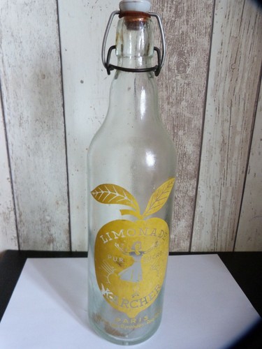 Ancienne bouteille limonade - ancienne,