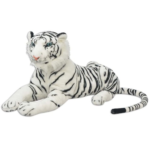 Tigre peluche blanc - en, xxl