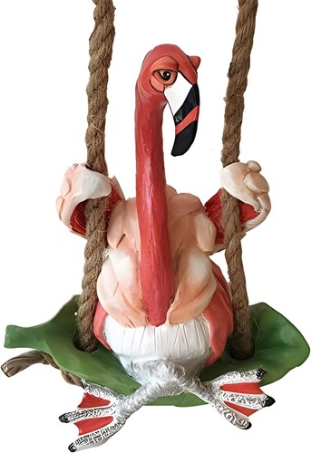 Blue sky ceramics - blue, flamingo