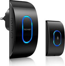 Sonnette sans fil étanche IP65 – 400 m, 60 sonneries