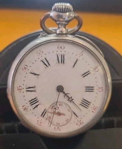 Montre gousset en argent - ,