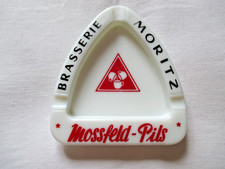 Cendrier publicitaire brasserie MORITZ, bière Mossfeld Pils