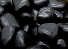 Pierre roulée Onyx noir 1
