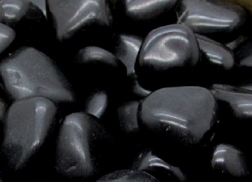 Pierre roulée onyx noir - pierre,