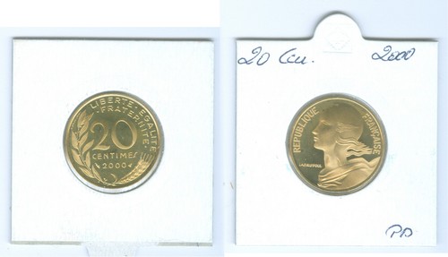 France centimes 2000 pp - france,