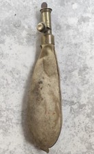 Ancienne Poire À Poudre Plomb 19 Ème Siècle/Chasse Militaire Militaria 