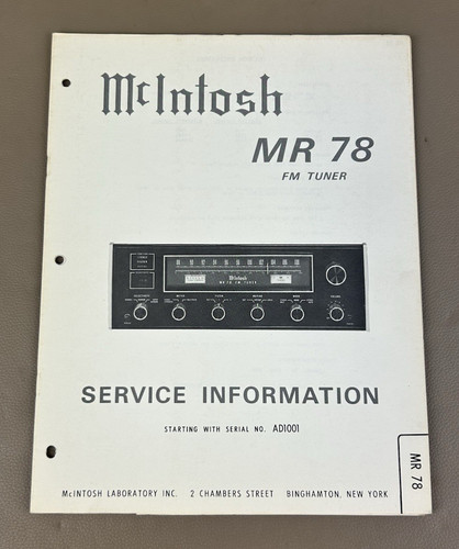 Mcintosh stereo tuner - mcintosh,