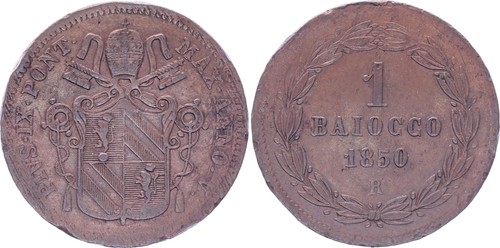 Etat pontifical baiocco - 1,
