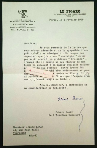 Gérard bauer 1966 - ●,