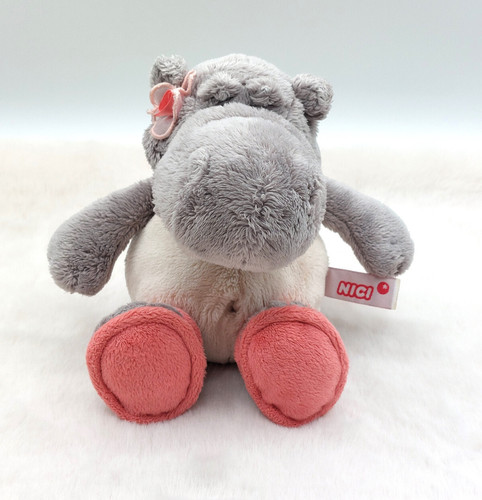 Peluche doudou hippopotame