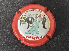 capsule de champagne "cattier n°22a ctr rouge V° métal" côte de ? euros.