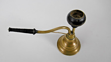 ancienne pipe a eau a tabac en bronze
