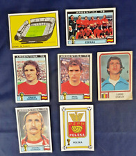 PANINI lot de 8 cartes